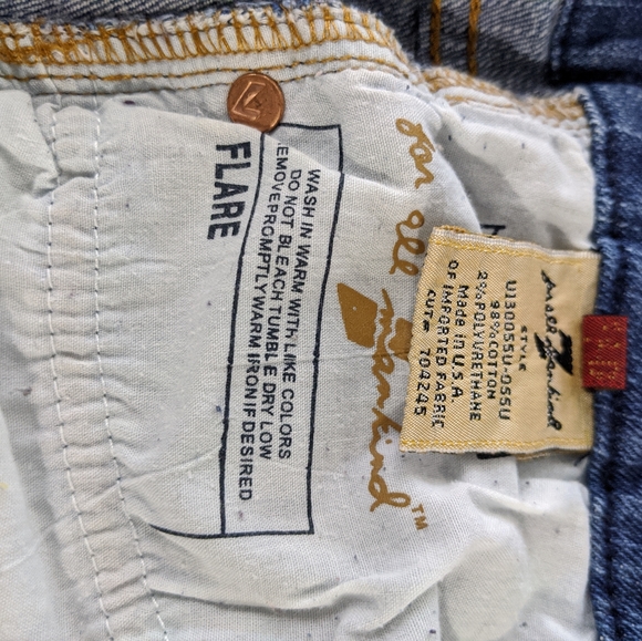 7 for all Mankind "A" pocket jeans embellished - Picture 5 of 7